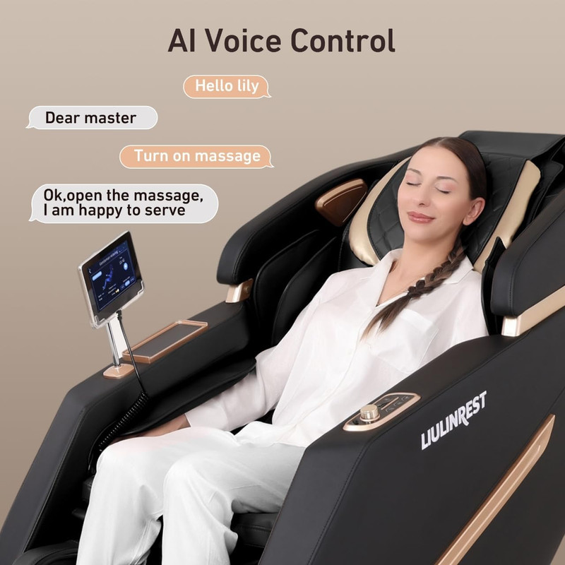 2026 4D Massage Chair Full Body, Zero Gravity Massage Chair with Sl-Track & Heat gallery