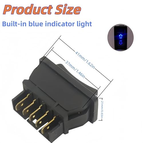 4Pcs 5 Pin Car Window Switch 12V 20A Control Power Window Lift Automobile Car gallery