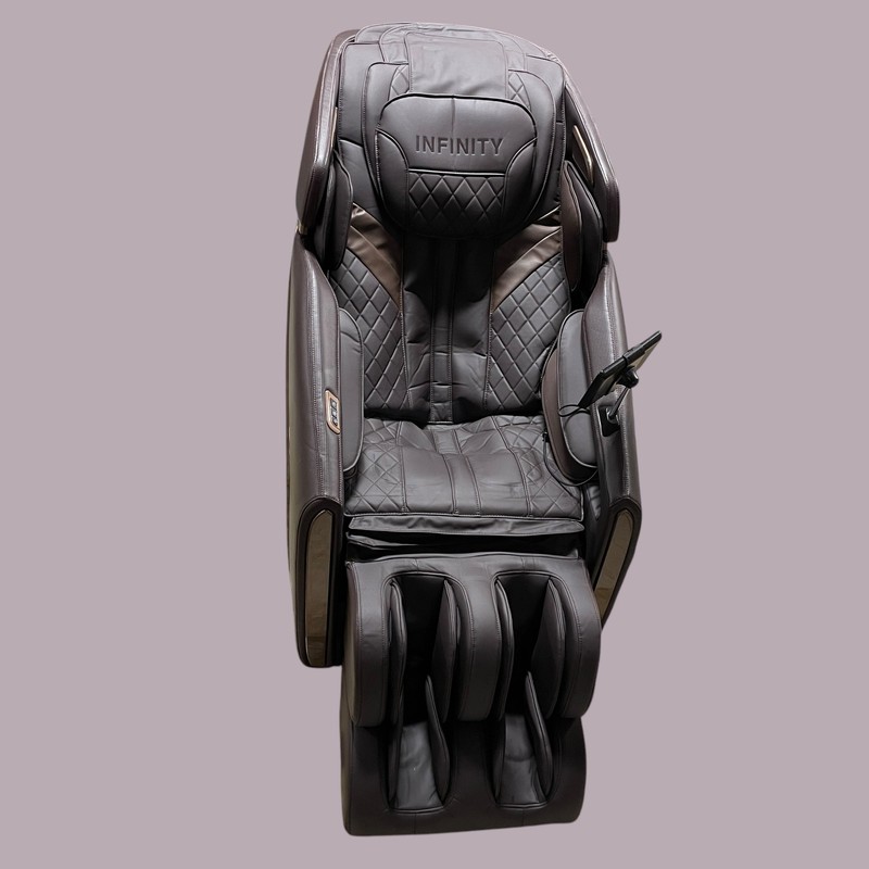Infinity Mosaic 4D FULL-BODY MASSAGER Zero gravity Recline Massage Chair Brown gallery