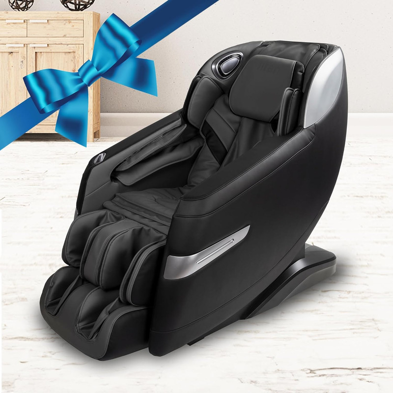 Osaki Quantum Black Massage Chair with 3D Rollers & Zero Gravity Relaxation gallery
