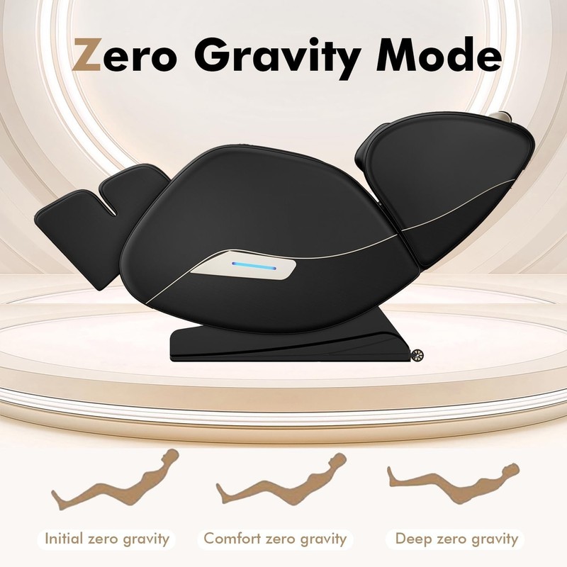 Massage Chair Full Body, Zero Gravity SL-Track Shiatsu Massage Recliner Chair gallery