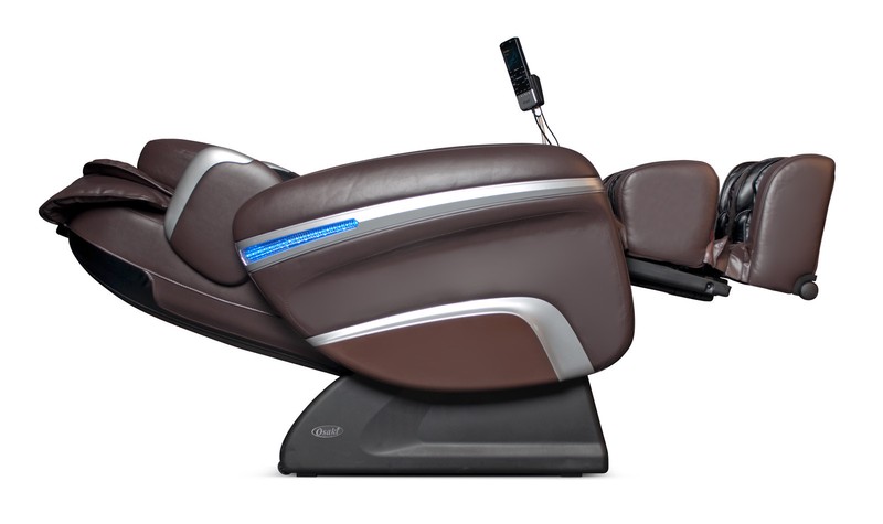 Brown Osaki OS-7200H Executive Zero Gravity Massage Chair Recliner with Heat