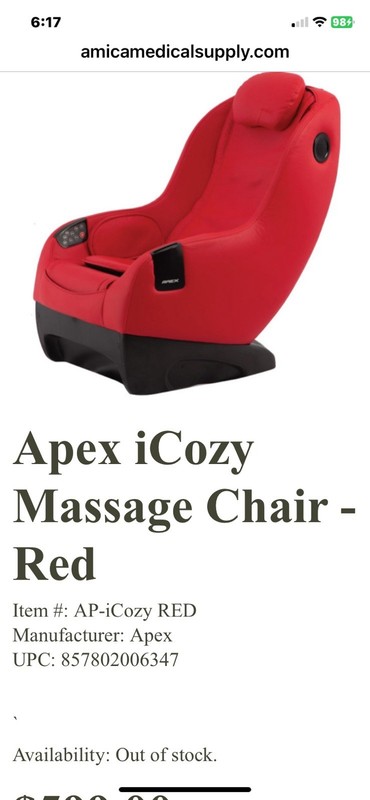 APEX iCOZY massage Chair gallery