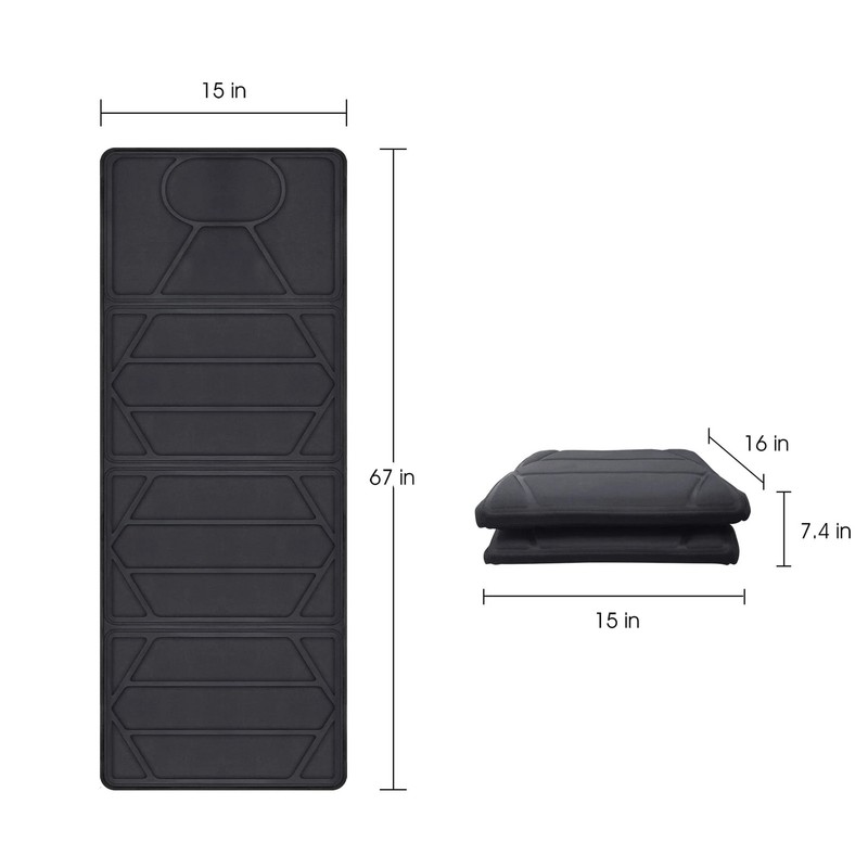 Full Body Massage Mat with Heat, Electric Vibration Massage Pad, Foldabl gallery