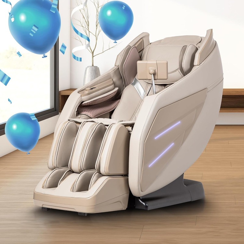 Osaki OS-3D Champ II Taupe Massage Chair | 3D SL-Track | Zero Gravity & Heat gallery