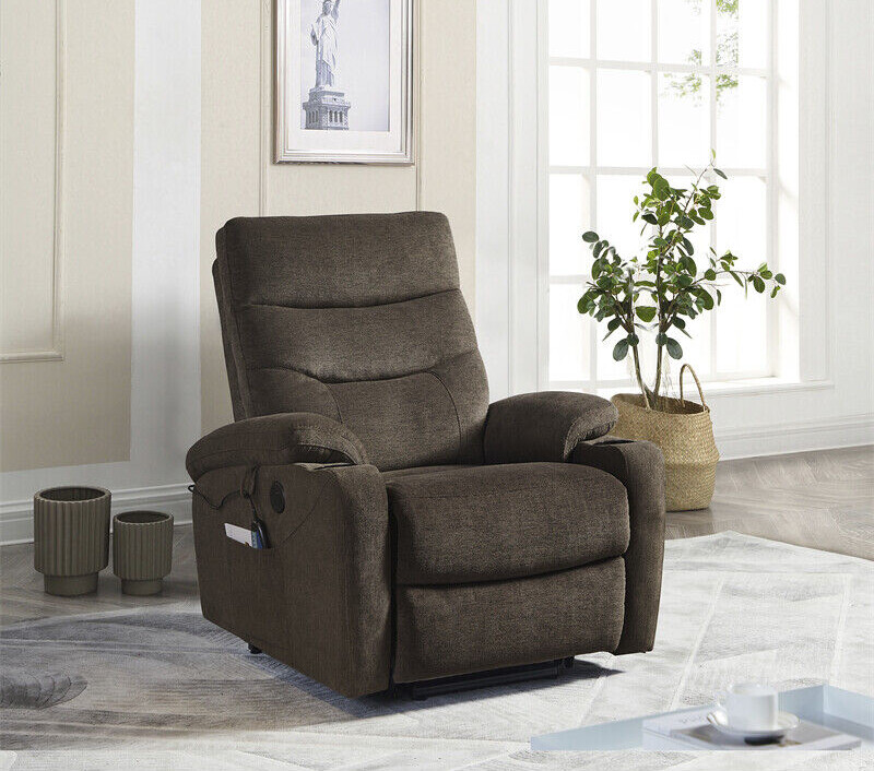 Liyasi Electric Power Lift Recliner Chair with Massage and Heat for Elderly gallery
