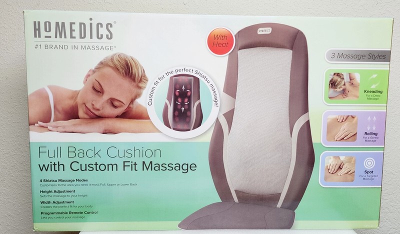HoMedics MCS-490H Full Back Cushion with Custom Fit Massage gallery