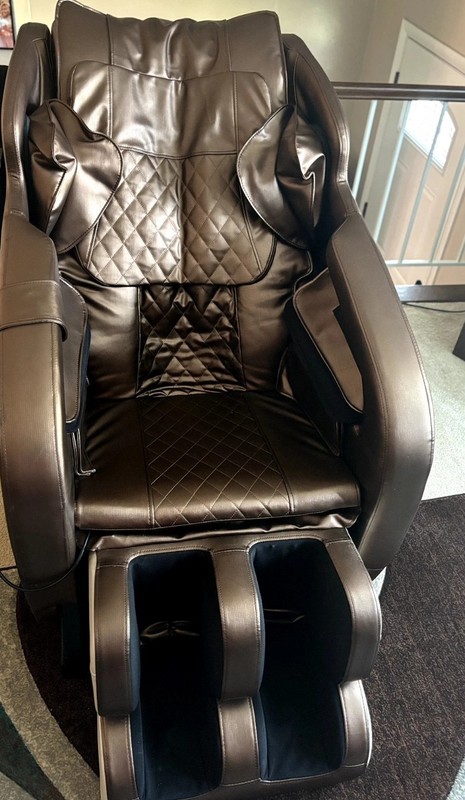 Real Relax Massage Chair, Full Body Zero Gravity SL-Track Shiatsu Massage Rec... gallery