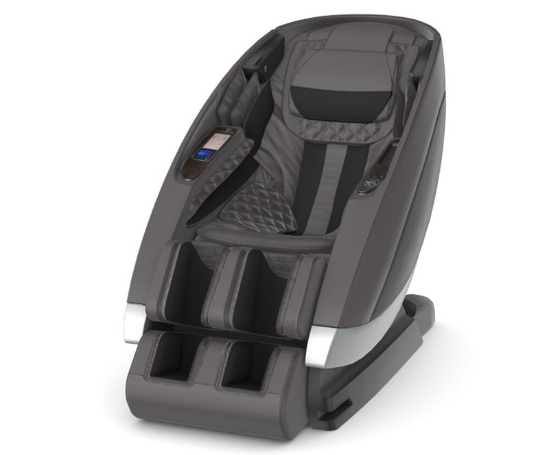 Gray Human Touch Super Novo Full Body Zero Gravity Massage Chair
