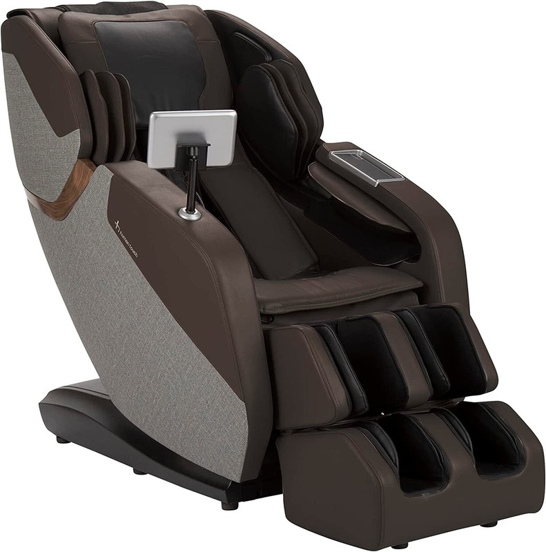 Human Touch WholeBody Rove Massage Chair Recliner with heat and stretch Sky Blue