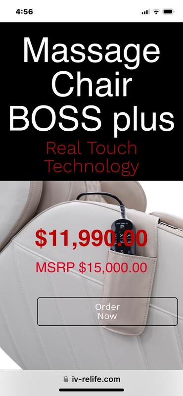 Boss IV Relief Massage Chair gallery