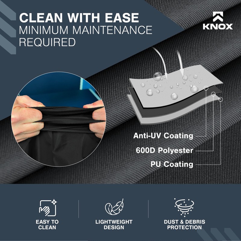 KNOX 2-in-1 Portable Storage Bag, Waterproof & Tear-Resistant, Universal Fit gallery