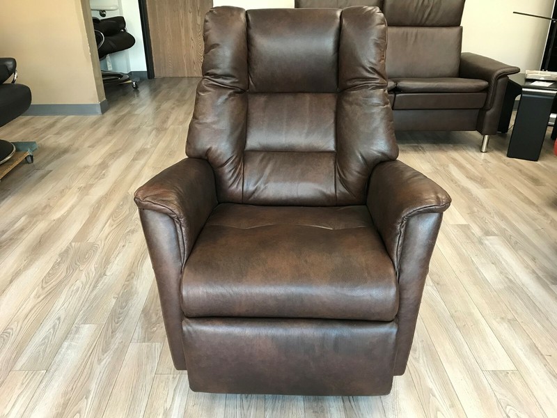 IMG Verona RM295 Medium Power Relaxer Recliner Chair S551 Truffle Leather + USB gallery