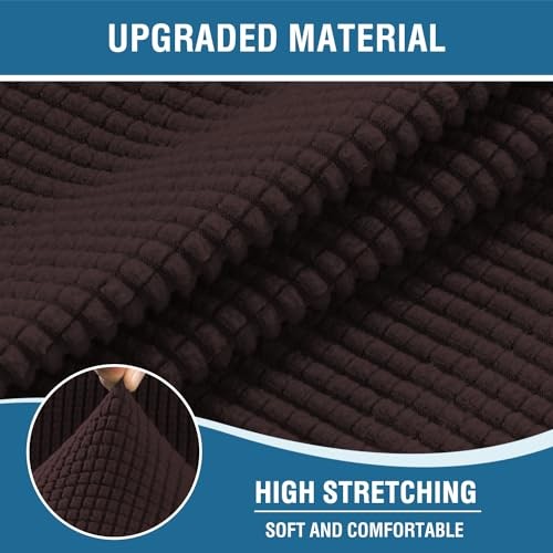 Stretch Couch Cover Electric Power Lift Recliner Chair Slipcover Chocolate gallery