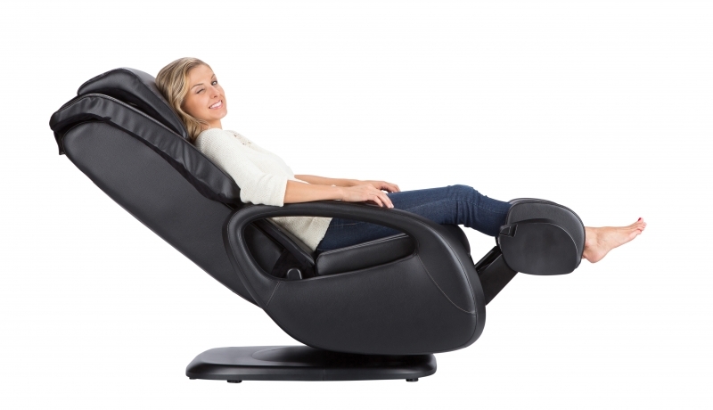 Showroom Human Touch WholeBody 7.1 Black Electric Robotic Massage Chair Recliner gallery