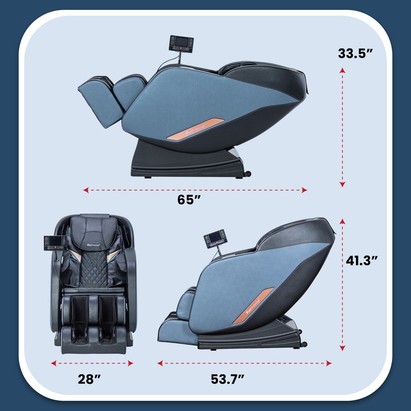 Massage Chair, Full Body Zero Gravity Recliner Chair with Smart Large Screen gallery