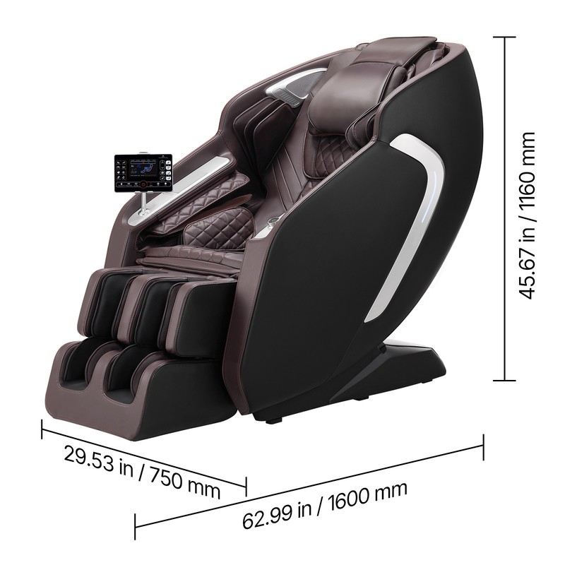 Massage Chair Full Body 4D Massage Recliner with SL-Track & Yoga Stretch gallery
