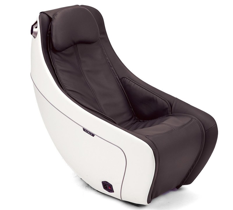 Synca CirC Premium Compact SL Track Massage Chair Soothing Heat Burnt Coffee gallery