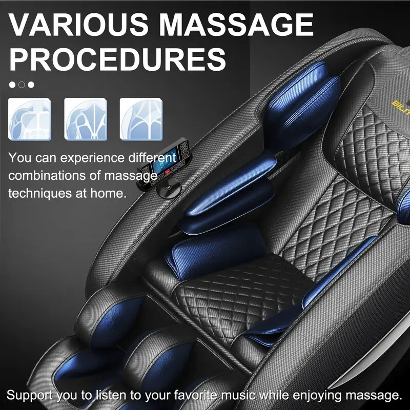 Massage Chair Recliner - Zero Gravity, Full Body Massage, Heating Element gallery