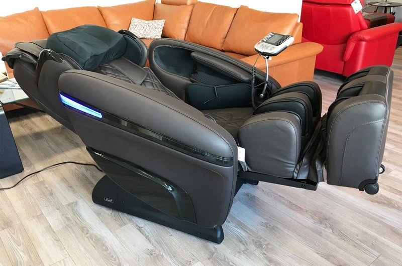 OSAKI 7200H Pinnacle Quad Roller Massage Chair Zero Gravity Recliner Heat Brown gallery