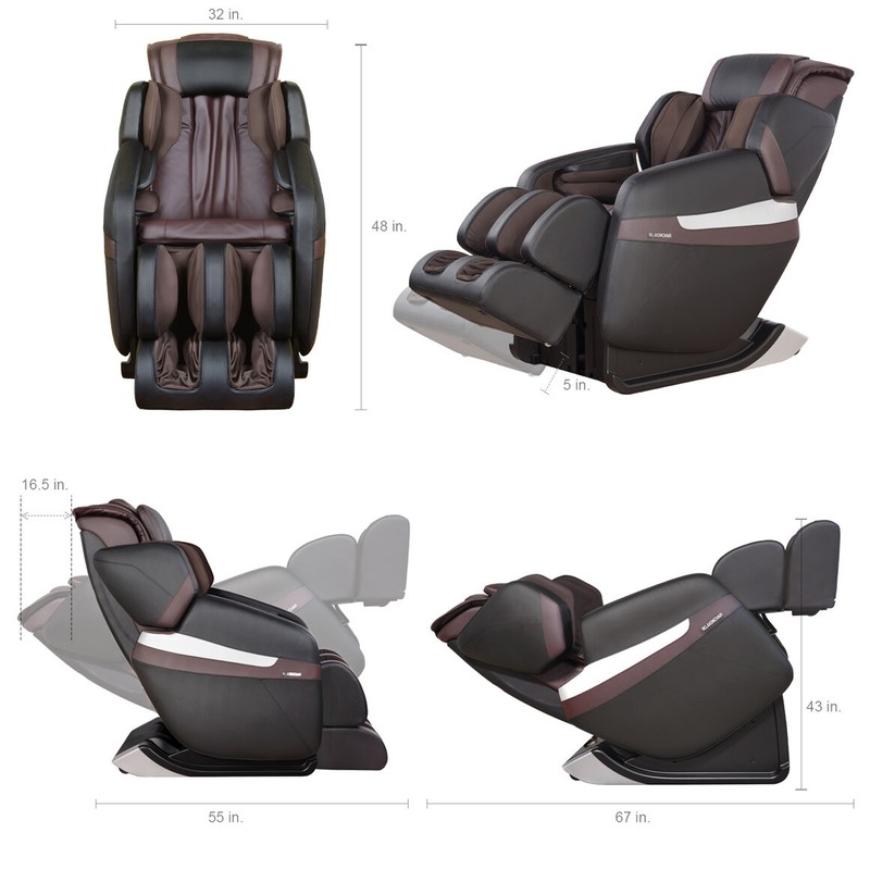 RELAXONCHAIR MK-Classic Massage Chair (Brown) [New in Box] gallery