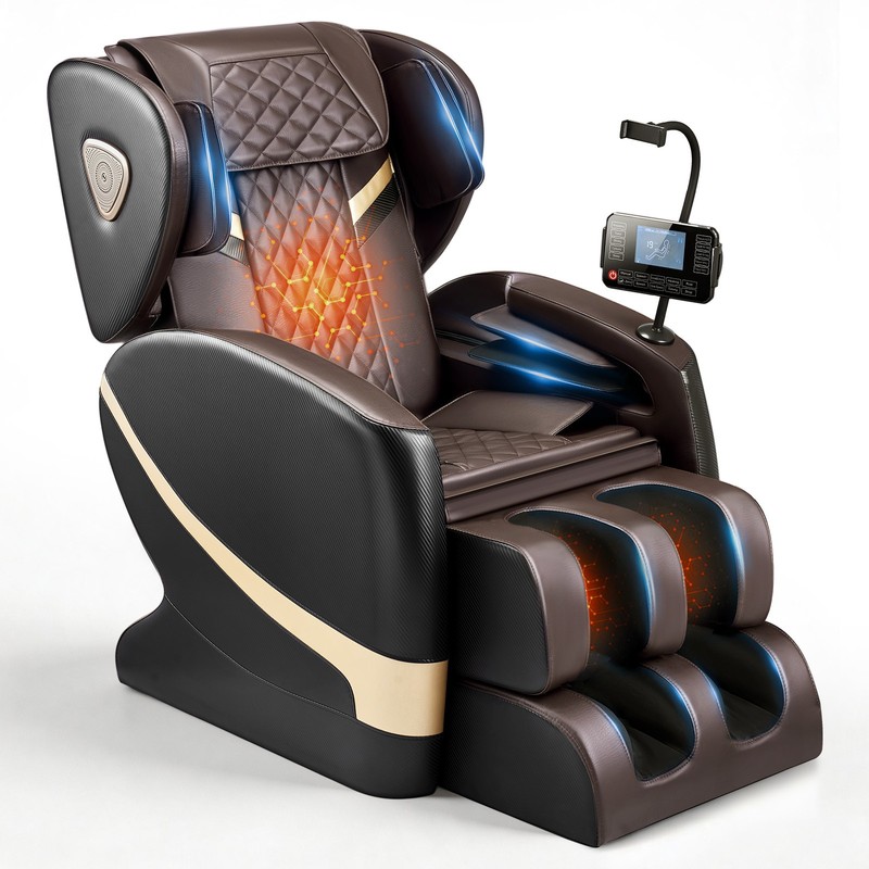 VEVOR Massage Chair Zero Gravity Full Body Massage Chair with 10-Point Rollers