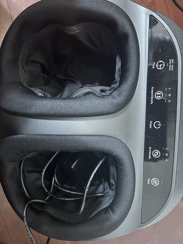 Leg Massage Machine with knead Intensity, heat, and air Intensity. gallery