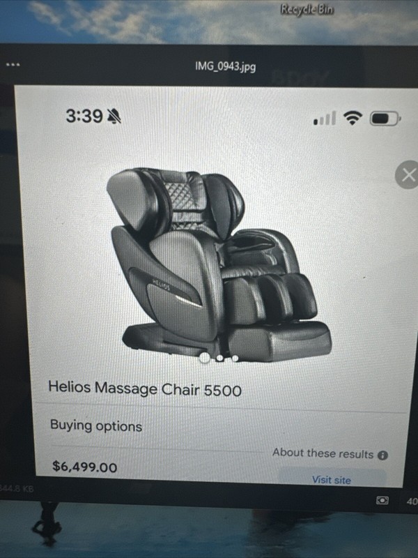 Helios 5500 Massage Chairs! gallery
