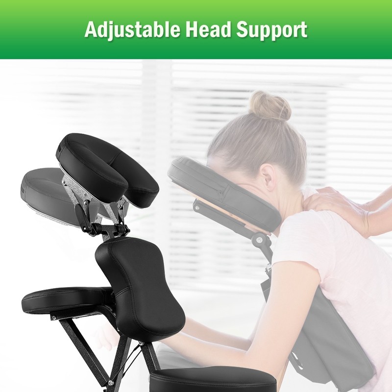 Portable PU Leather Pad Travel Massage Tattoo Spa Chair w/ Carrying Bag New gallery