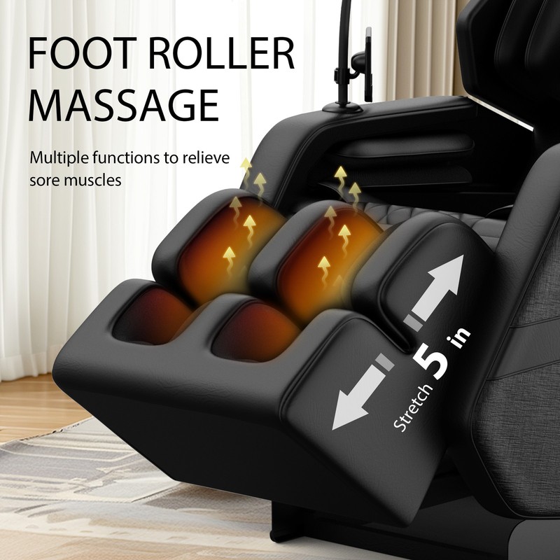 2026 Smart Massage Chair L Track Zero Gravity Full Body Heat Pain Relief gallery