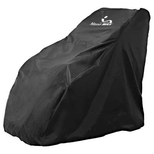 Massage Chair Protector with Secure Zipper, Durable & Pet massamax cover black gallery