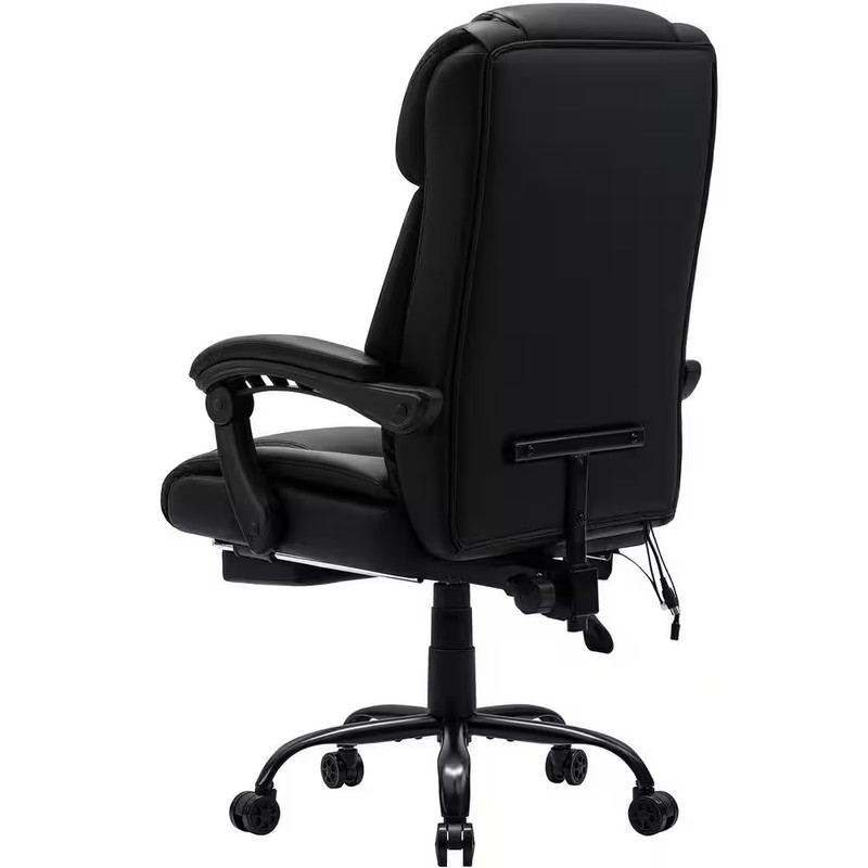 Faux Leather Swivel Massage Executive Chair with 6 Point Vibration Ergonomic Off gallery