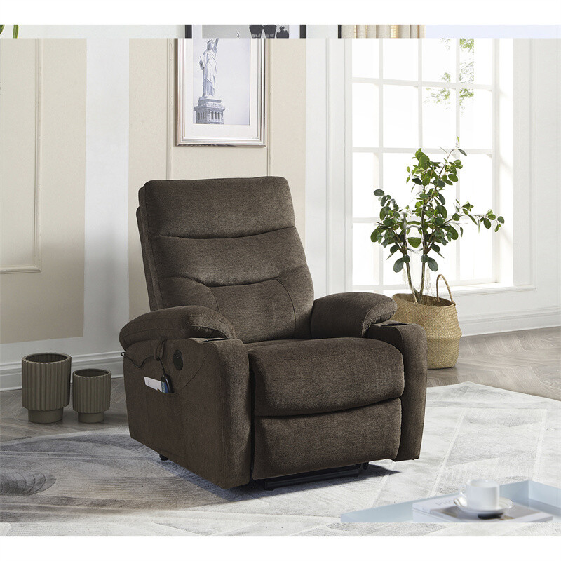 Liyasi Electric Power Lift Recliner Chair Sofa with Massage and Heat for Elderly gallery