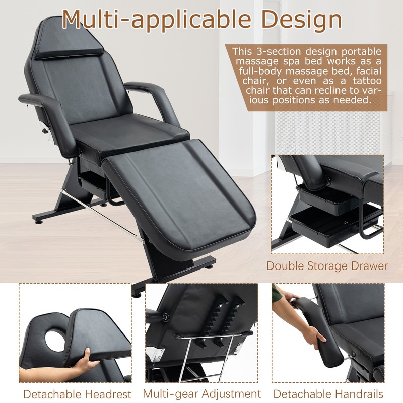 Metal Massage Salon Tattoo Chair gallery