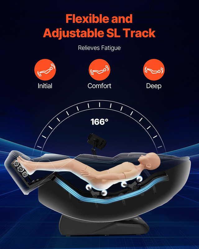 Massage Chair Full Body 3D/4D Massage Recliner W/ Sl-Track & Yoga Stretch gallery