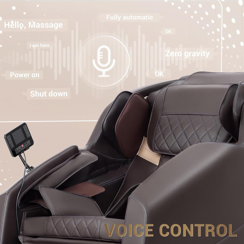 Massage Chair, Zero Gravity Full Body Massage Chair, Shiatsu Recliner with 14 Ma gallery