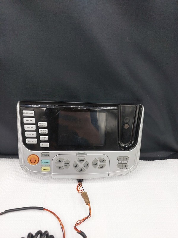 OEM Cozzia 16027 Zero Gravity Shiatsu Massage Chair Control Panel ONLY FOR PARTS