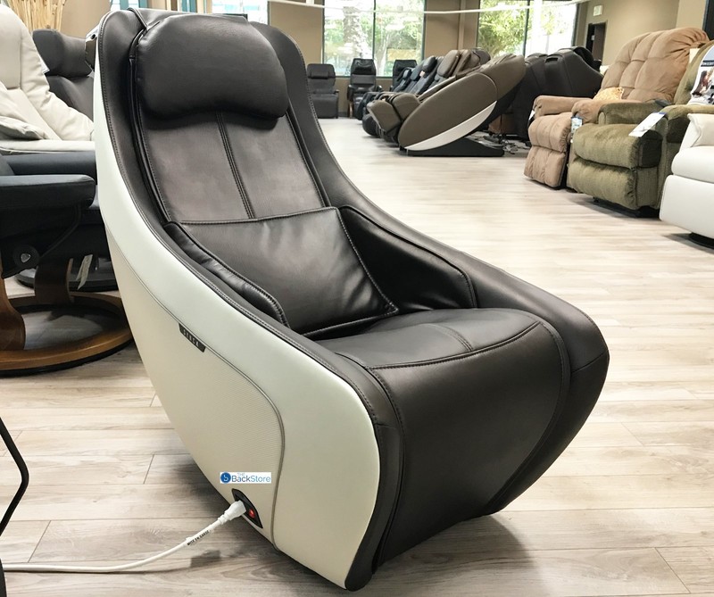 Synca CirC Premium Compact SL Track Massage Chair Soothing Heat Burnt Coffee gallery