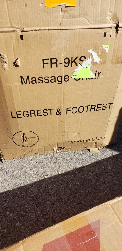 New Forever Rest Massage Chair FR-9Ks 3-D Legrest & Footrest Brown gallery