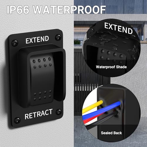 RV Jack Switch 387874 RV Electric Power Stabilizer Jack Switch IP66 gallery