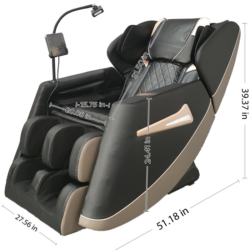 2026 Smart Massage Chair L Track Zero Gravity Full Body Heat Pain Relief gallery