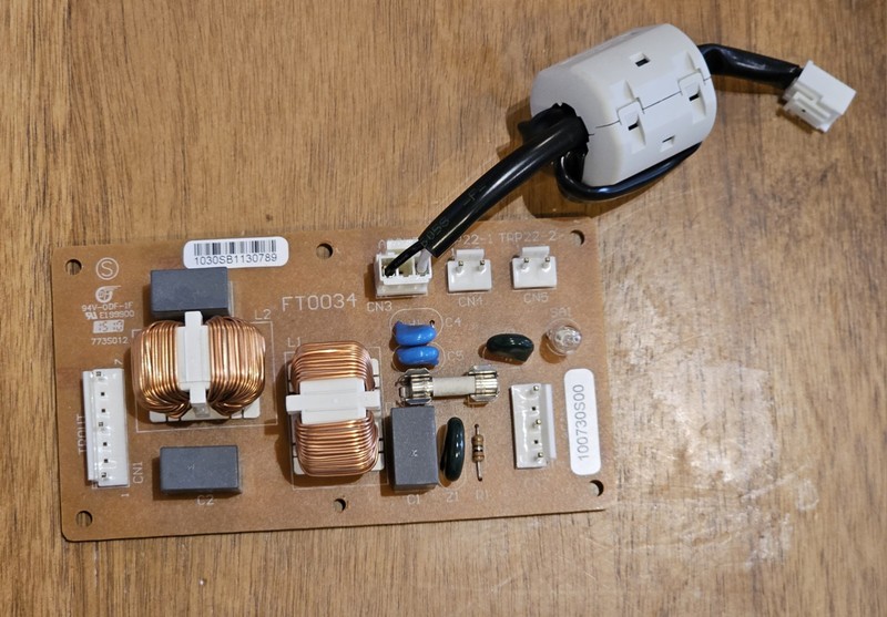 Power Circuit Board Controller parts For Inada DreamWave Massage Chair ft0034