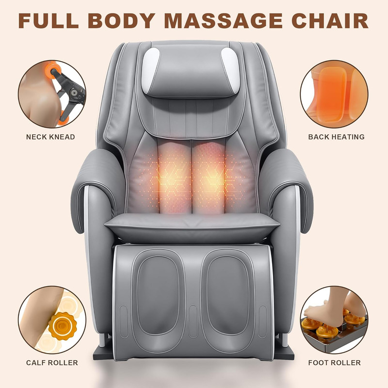 2026 Massage Chair Full Body, Rocking Massage Recliner with Heated | Full Body M gallery