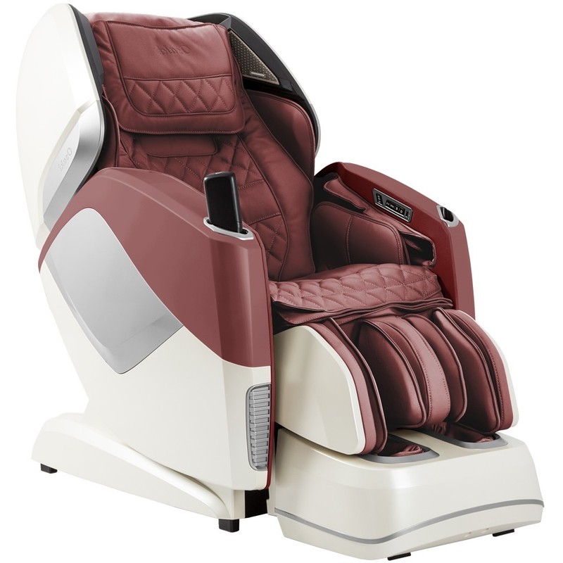 Burgundy Red Osaki OS-Pro Maestro Massage Chair Zero Gravity Recliner with Heat gallery
