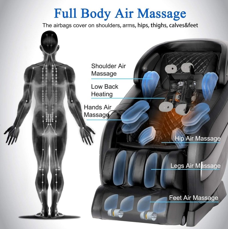 Massage Chair 3D Full Body Zero Gravity