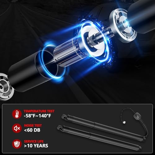 Rear Tailgate Power Lift Support Shock Strut Compatible with Chevy 84306929 gallery