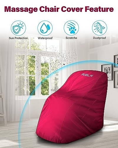 Waterproof Shiatsu Massage Chair Cover - Dustproof Zero Gravity Recliner Protect gallery