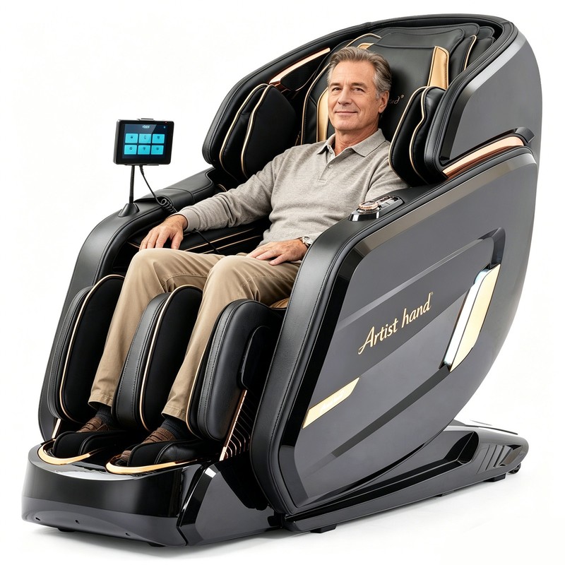 Full Body 4D Zero Gravity Massage Recliner Chair SL-Track,Shiatsu,AI Voice,Heat