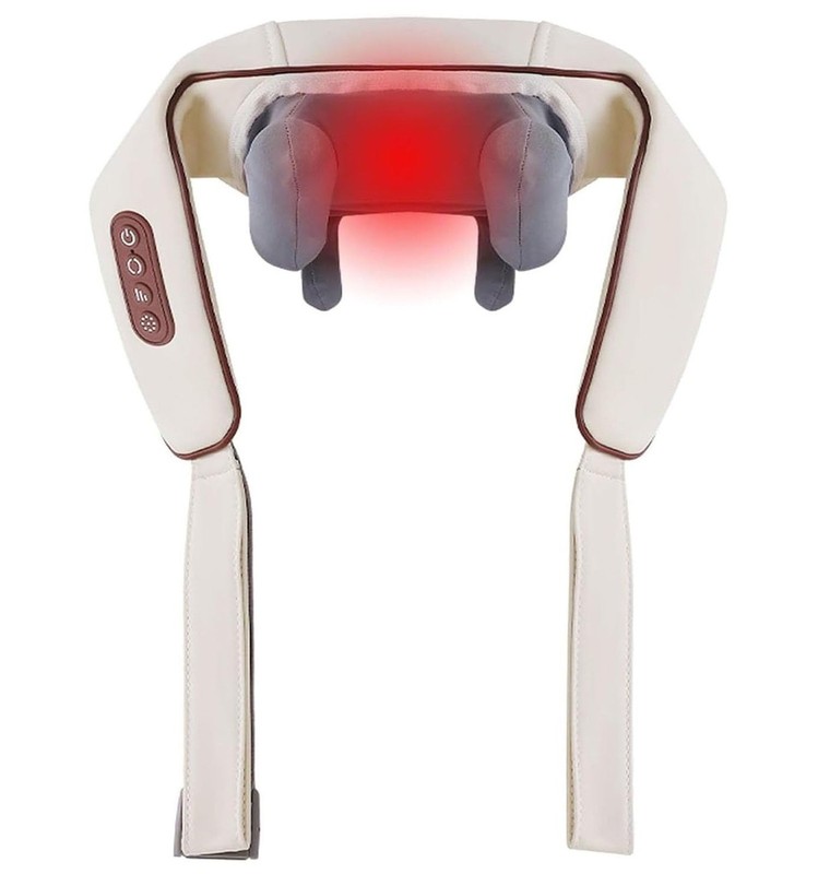 Neck Massager with Heat,Therapexa Neck & Shoulder Massager,6D Shiatsu Back Ma…