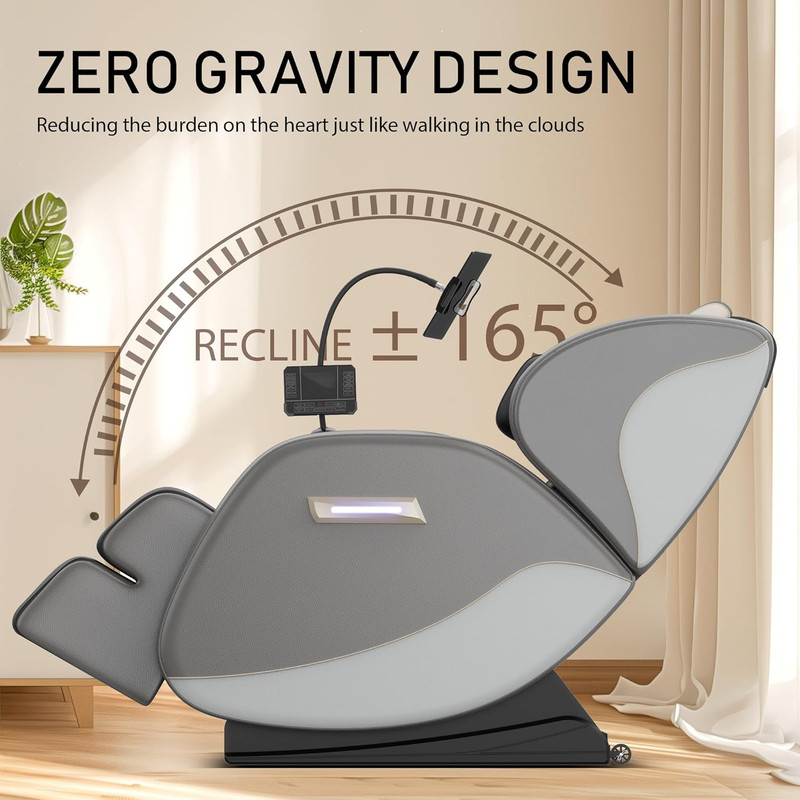 Massage Chair Recliner with Zero Gravity, Full Body Shiatsu Massage, Heated Back gallery
